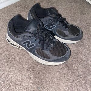 New Balance Charcoal and Black Athletic Shoes